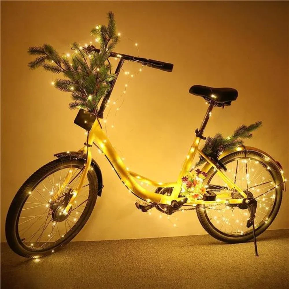 100 33ft LED Solar Power String Fairy Lights Garden Outdoor Party Christmas Lamp